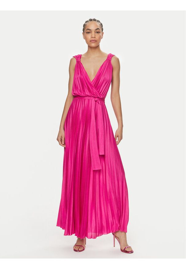 MAX&Co. Sukienka letnia Raffa 24166210 Różowy Regular Fit. Kolor: różowy. Materiał: syntetyk. Sezon: lato