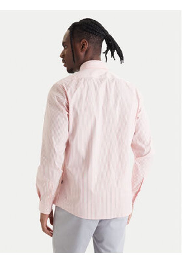 BOSS Koszula H-Liam 50562048 Różowy Regular Fit. Kolor: różowy. Materiał: bawełna