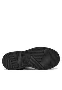 Pollini Botki SA24074G1LTO0000 Czarny. Kolor: czarny. Materiał: nubuk, skóra