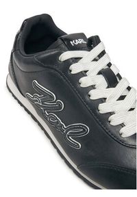 Karl Lagerfeld - KARL LAGERFELD Sneakersy Venus KL65911A Czarny. Kolor: czarny. Materiał: skóra