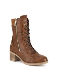 Mustang Trzewiki 1441-508-307 Brązowy. Kolor: brązowy. Materiał: materiał #4