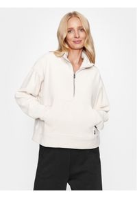 DKNY Sport Bluza DP3T9414 Écru Regular Fit. Materiał: syntetyk. Styl: sportowy #1