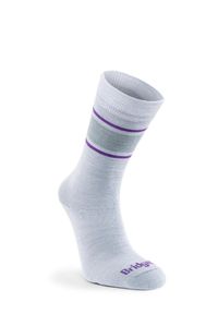 BRIDGEDALE - Skarpetki Bridgedale Everyday Ultra Lt Merino P Boot. Kolor: fioletowy, szary, wielokolorowy. Materiał: wełna. Sport: turystyka piesza