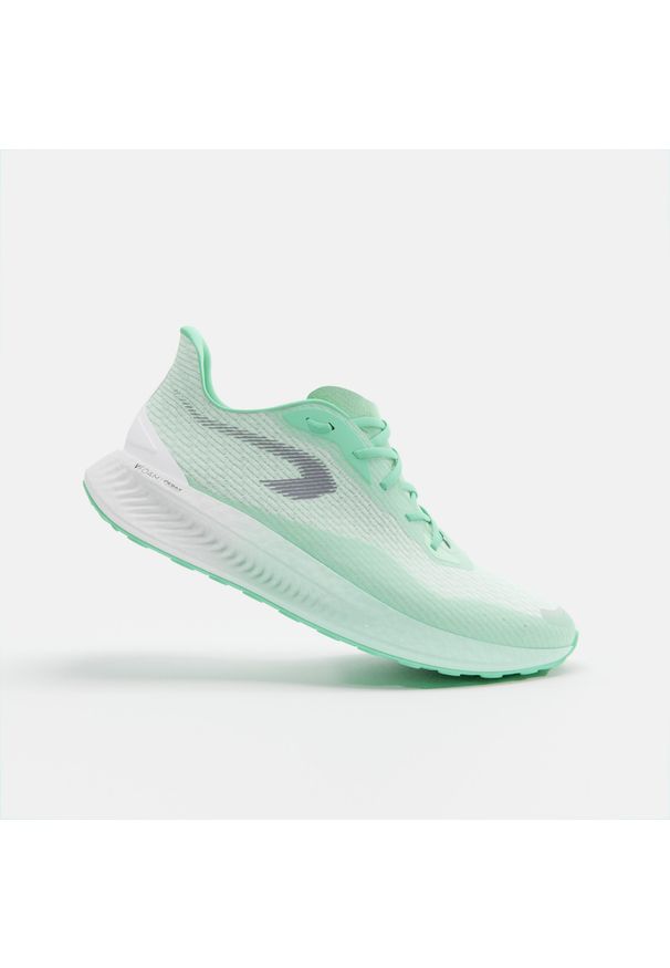 KIPRUN - Buty do biegania męskie Kiprun KD500 3. Kolor: zielony. Materiał: kauczuk. Sport: fitness, bieganie