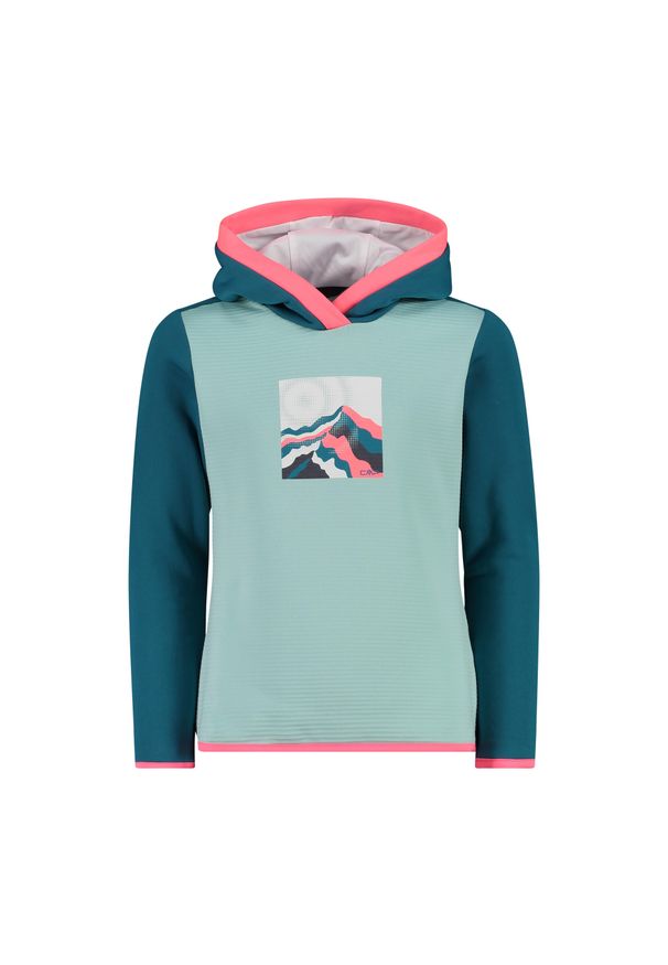 Bluza dziecięca turystyczna CMP 34E3965. Kolor: niebieski. Sport: turystyka piesza