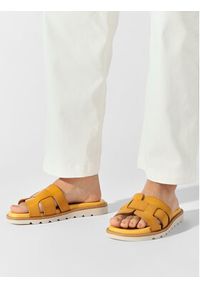 Salamander Klapki 32-54803-08 Żółty. Kolor: żółty #3