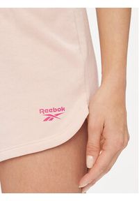 Reebok Szorty sportowe Reebok Identity French Terry Shorts IM4152 Różowy Slim Fit. Kolor: różowy. Materiał: bawełna