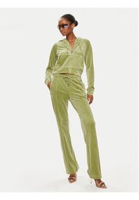 Juicy Couture Bluza Madison JCWA122001 Zielony Slim Fit. Kolor: zielony. Materiał: syntetyk #5