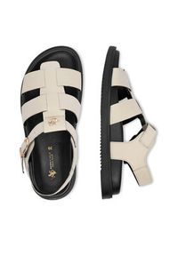 Beverly Hills Polo Club Sandały EO-WI16-SERDINIA-03 Beżowy jasny. Kolor: beżowy. Materiał: skóra #8