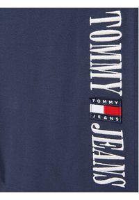 Tommy Jeans Szorty sportowe DW0DW15775 Granatowy Slim Fit. Kolor: niebieski. Materiał: wiskoza