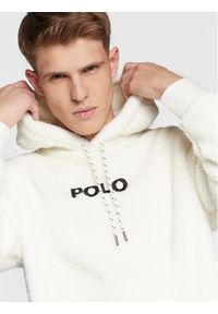 Polar Polo Ralph Lauren. Typ kołnierza: polo. Kolor: biały. Materiał: polar #1