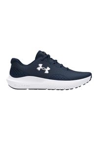 Buty do biegania męskie Under Armour Charged Surge 4. Kolor: niebieski. Materiał: syntetyk, materiał. Szerokość cholewki: normalna. Sport: bieganie
