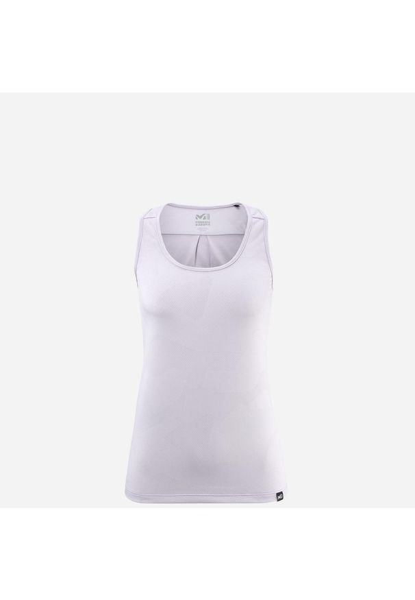Koszulka sportowa damska Millet Hiking Jacquard Tank W bez rękawów. Kolor: fioletowy. Długość rękawa: bez rękawów. Styl: sportowy