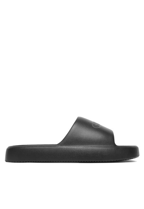 Guess Klapki F6GZ04 BB00F Czarny. Kolor: czarny. Materiał: syntetyk