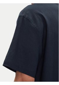 Emporio Armani Koszula EM000593 AF12356 UB102 Granatowy Regular Fit. Kolor: niebieski. Materiał: len #3
