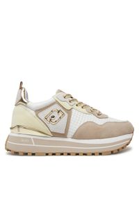 Liu Jo Sneakersy Maxi Wonder 01 BA5013 PX027 Beżowy. Kolor: beżowy. Materiał: zamsz, skóra