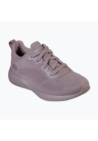 skechers - Buty damskie SKECHERS Bobs Sport Squad Tough Talk. Kolor: różowy. Model: Skechers Sport