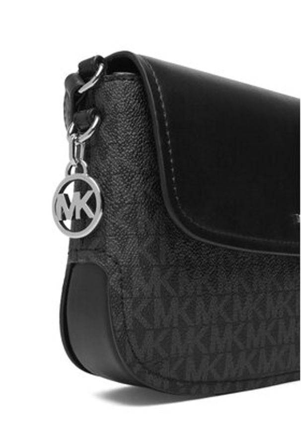 MICHAEL Michael Kors Torebka 32R6S0XC1B Czarny. Kolor: czarny. Materiał: skórzane