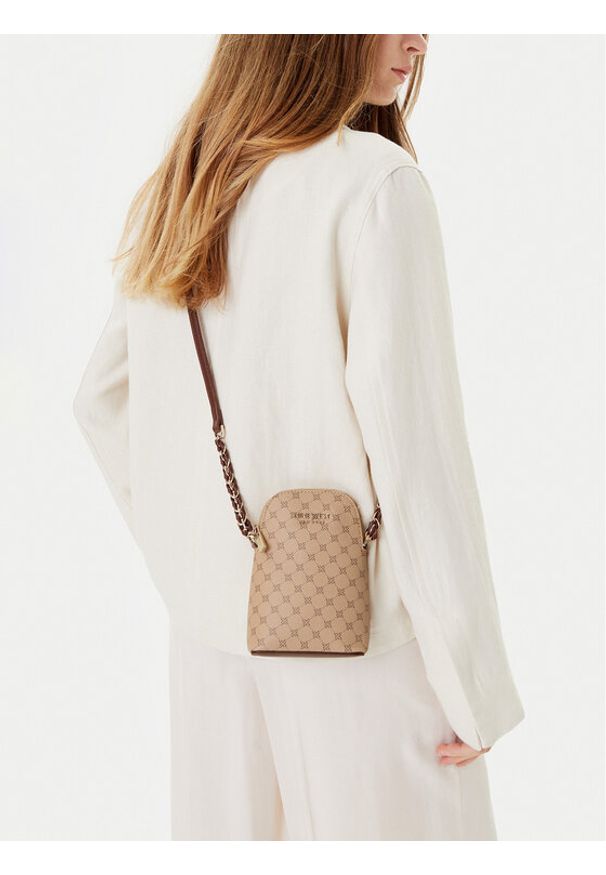 Nine West Torebka CEO-BRAVE-LA374-4086 Brązowy. Kolor: brązowy