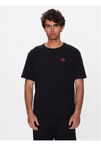 Calvin Klein Underwear T-Shirt 000NM2418E Czarny Regular Fit. Kolor: czarny. Materiał: bawełna