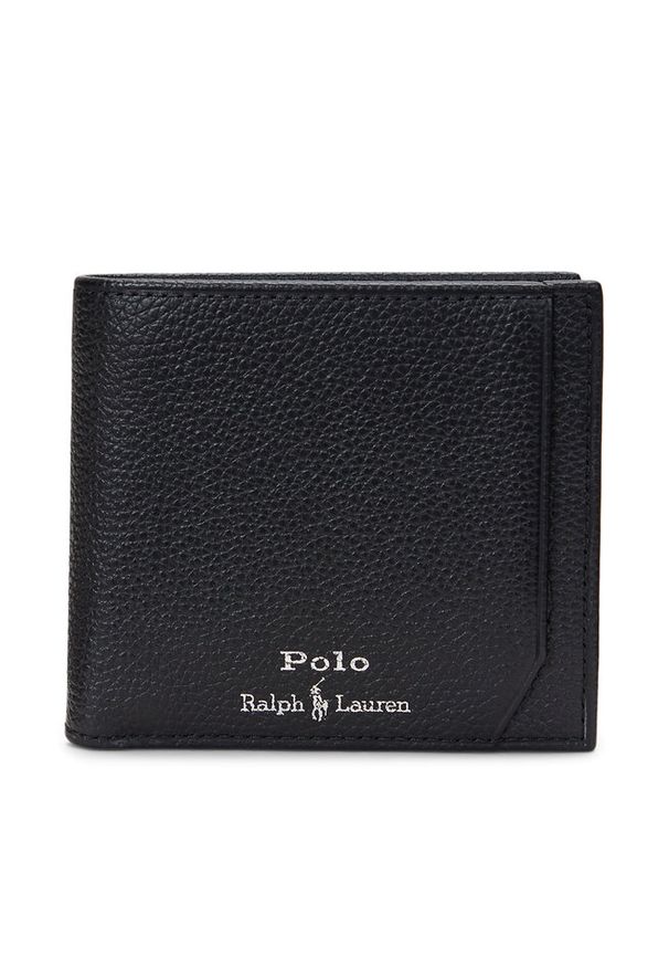 Mały Portfel Męski Polo Ralph Lauren. Kolor: czarny
