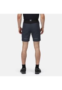 Regatta - Spodenki Mountain Shorts II. Kolor: wielokolorowy, czarny, szary. Materiał: materiał
