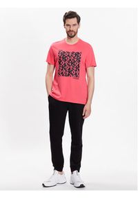 Michael Kors T-Shirt CS351I9FV4 Różowy Regular Fit. Kolor: różowy. Materiał: bawełna #5