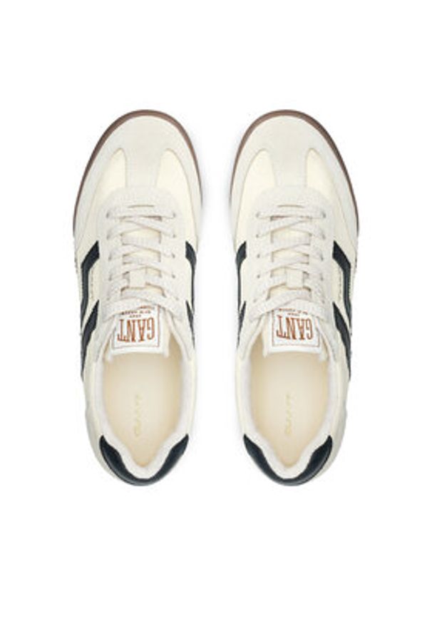 GANT - Gant Sneakersy 31531035 Beżowy. Kolor: beżowy. Materiał: zamsz, skóra