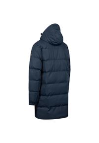 TRESPASS - Męska Kurtka Ocieplana Clipster. Kolor: niebieski. Materiał: puch. Sport: turystyka piesza