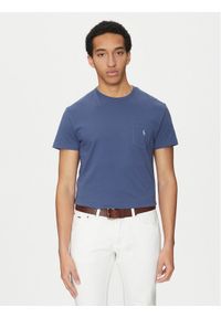 Polo Ralph Lauren T-Shirt 710704248257 Granatowy Classic Fit. Typ kołnierza: polo. Kolor: niebieski. Materiał: bawełna #1