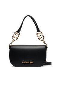 Love Moschino - LOVE MOSCHINO Torebka JC4049PP1NLF0000 Czarny. Kolor: czarny. Materiał: skórzane #3