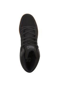 Buty DC Shoes Cure Hi Top, Mężczyźni. Kolor: czarny. Materiał: materiał, zamsz