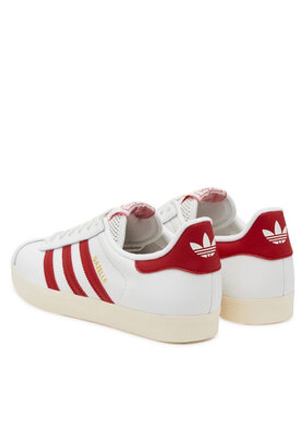 Adidas - adidas Sneakersy Gazelle JH5399 Biały. Kolor: biały. Materiał: skóra. Model: Adidas Gazelle