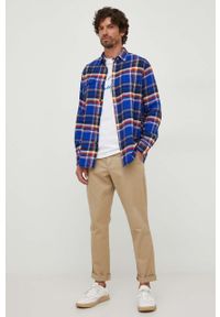 Polo Ralph Lauren koszula bawełniana męska regular z kołnierzykiem klasycznym. Typ kołnierza: kołnierzyk klasyczny, polo. Materiał: bawełna. Styl: klasyczny #1