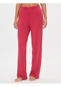 Calvin Klein Underwear Spodnie piżamowe 000QS7007E Czerwony Relaxed Fit. Kolor: czerwony #1