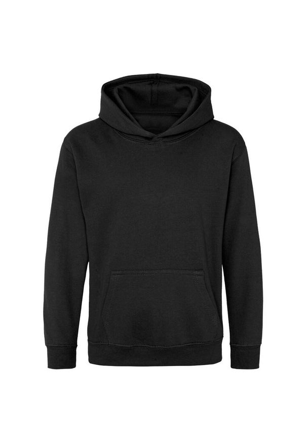AWDIS - Bluza Z Kapturem Dla Dzieci. Typ kołnierza: kaptur. Kolor: czarny