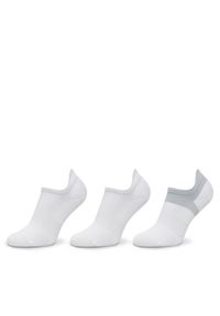 Zestaw 3 par niskich skarpet unisex Under Armour. Kolor: biały. Sport: bieganie