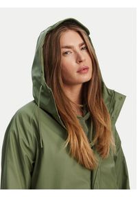 Hunter Parka Janna HARW0021242 Khaki Regular Fit. Kolor: brązowy. Materiał: syntetyk