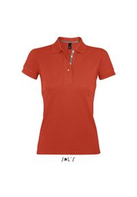 SOL'S - Damska koszulka polo Sol's Portland. Typ kołnierza: polo. Kolor: niebieski #2