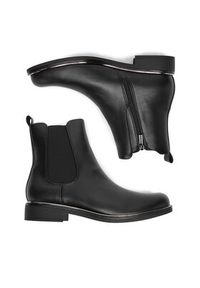 Clara Barson Botki CEO-WS13576-05 Czarny. Kolor: czarny. Materiał: materiał, skóra #7