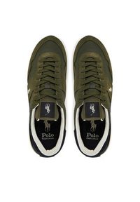 Polo Ralph Lauren Sneakersy Train 89 Pp 809965081001 Zielony. Kolor: zielony. Materiał: zamsz, skóra #5