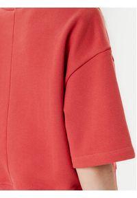 K-Way Bluza Gwen K7127ZW Czerwony Comfort Fit. Kolor: czerwony. Materiał: bawełna