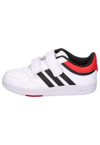 Adidas - Buty dla dzieci adidas Hoops 4.0 CF. Kolor: czarny, biały, czerwony, wielokolorowy. Sport: turystyka piesza #2