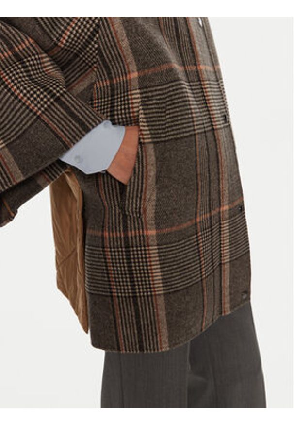 Weekend Max Mara Płaszcz wełniany Agitare 2425496012 Czarny Loose Fit. Kolor: czarny. Materiał: wełna