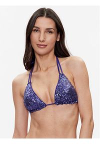 Guess Góra od bikini E3GJ03 KBMV0 Fioletowy. Kolor: fioletowy. Materiał: syntetyk