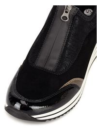 Remonte Sneakersy D0T08-02 Czarny. Kolor: czarny. Materiał: materiał #4