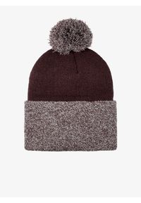 Czapka zimowa damska Carhartt Lookout Hat - deep wine. Kolor: brązowy. Sezon: zima