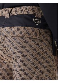 Guess Spodnie narciarskie M5BB77 WF182 Brązowy Regular Fit. Kolor: brązowy. Materiał: syntetyk. Sport: narciarstwo #3