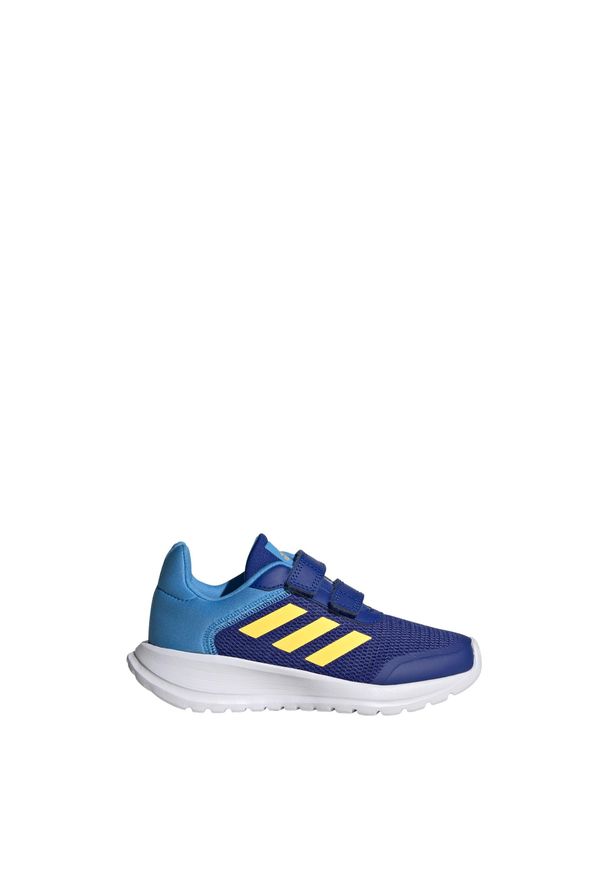 Buty do biegania dla dzieci Adidas Tensaur Run 2. Cf. Kolor: niebieski, wielokolorowy, żółty. Sport: bieganie