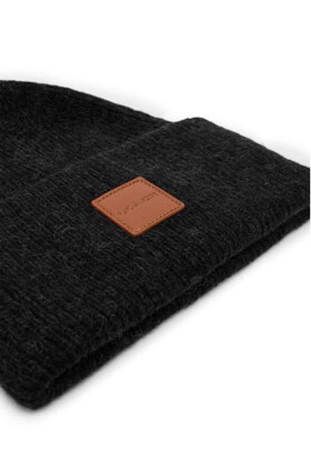 Coach Czapka CU825 Czarny. Kolor: czarny. Materiał: wełna